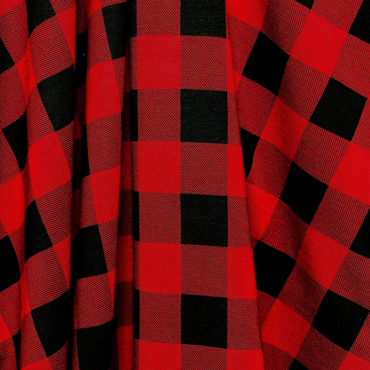 Bamboo Print Red/Black