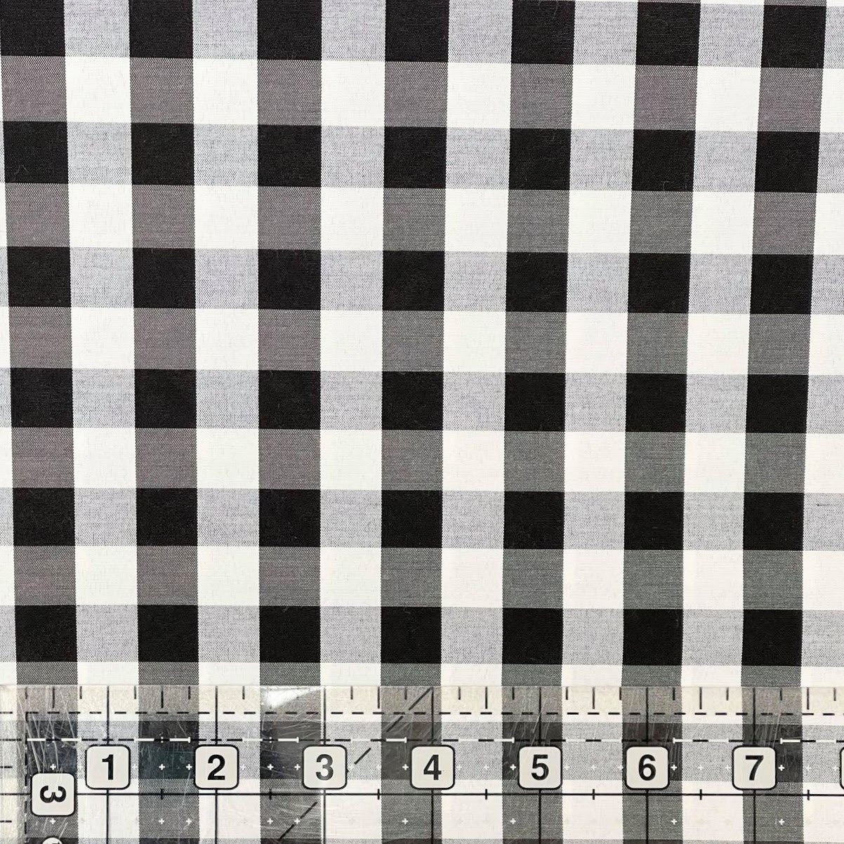 Bamboo Vichy White/Black