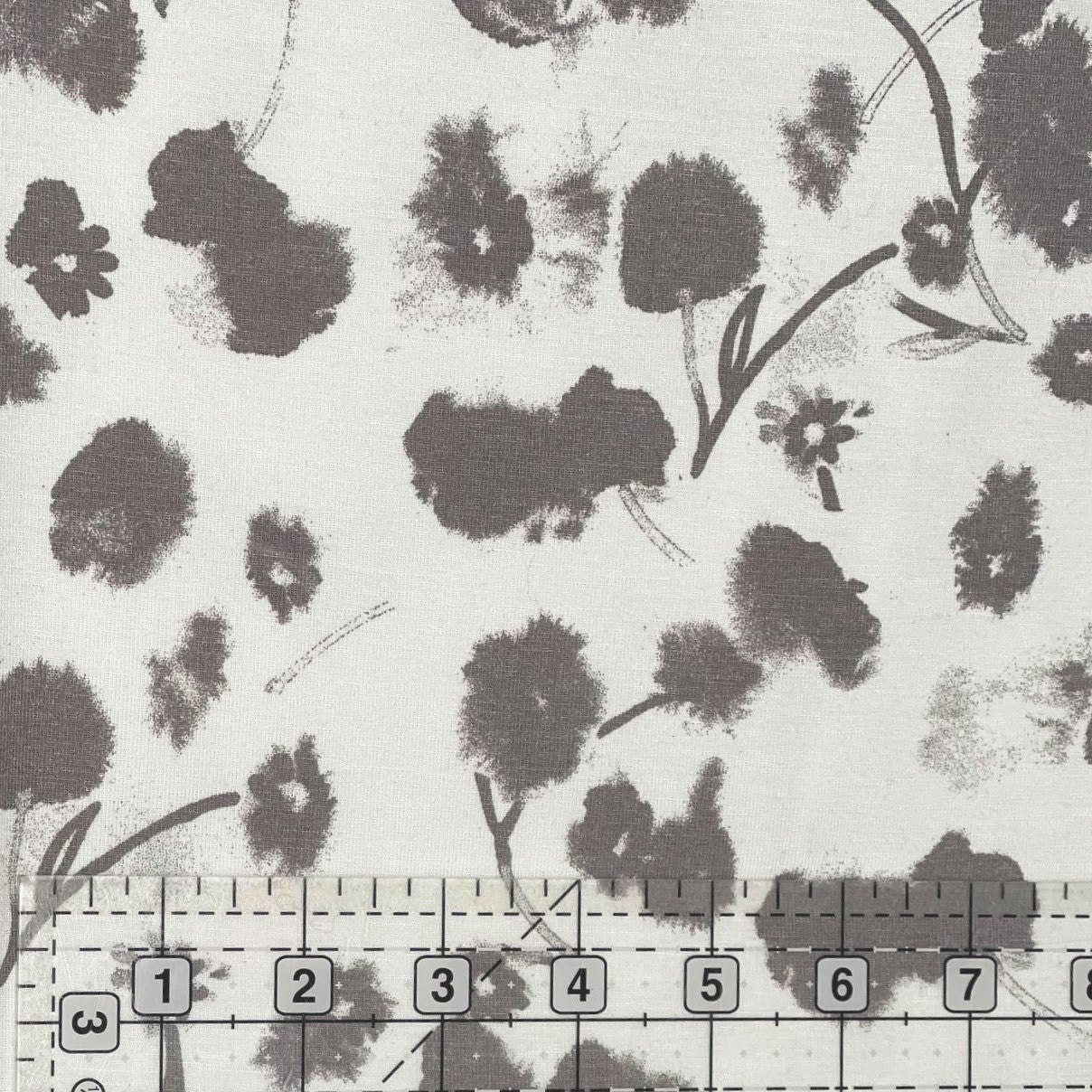 Bamboo Print Grey_detail