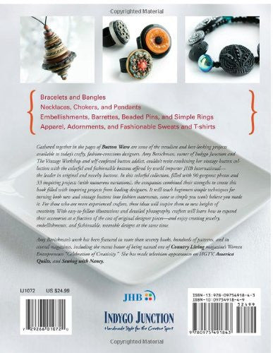 Button Ware Book by Amy Barickman_back