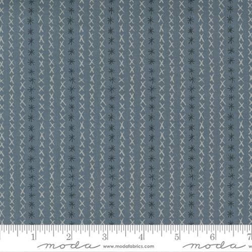 Dandi Duo - Cross Stitch Stripe Graphite - Moda