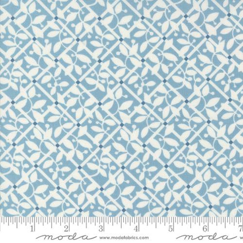 Shoreline - Lattice Checks Light Blue - Camille Roskelley