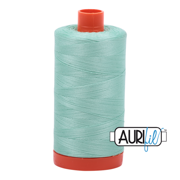 Aurifil Medium Mint (#2835) - 50WT Large Spool