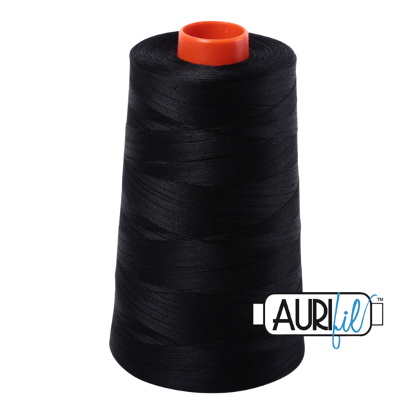 Aurifil Black (#2692) - 50WT Cone