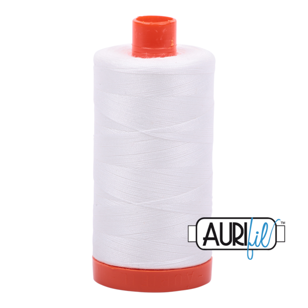 Aurifil Natural White (#2021) - 50WT Large Spool