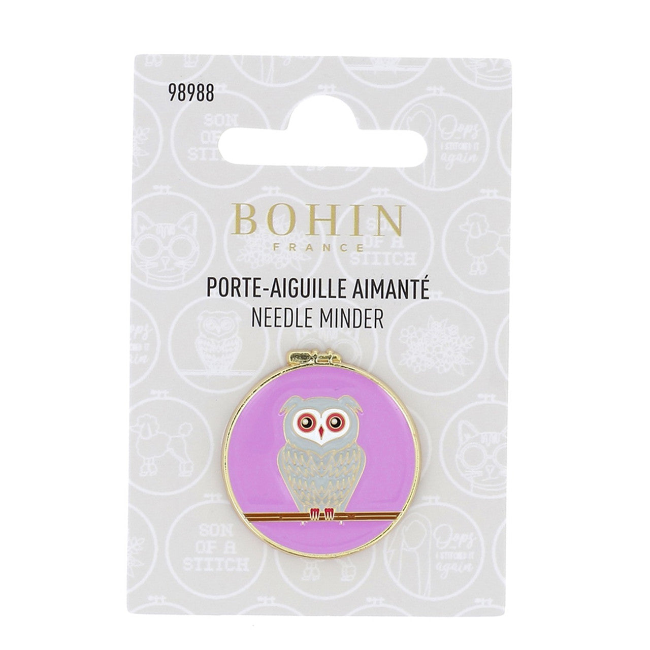 Owl Stitch Needle Minder by Bohin