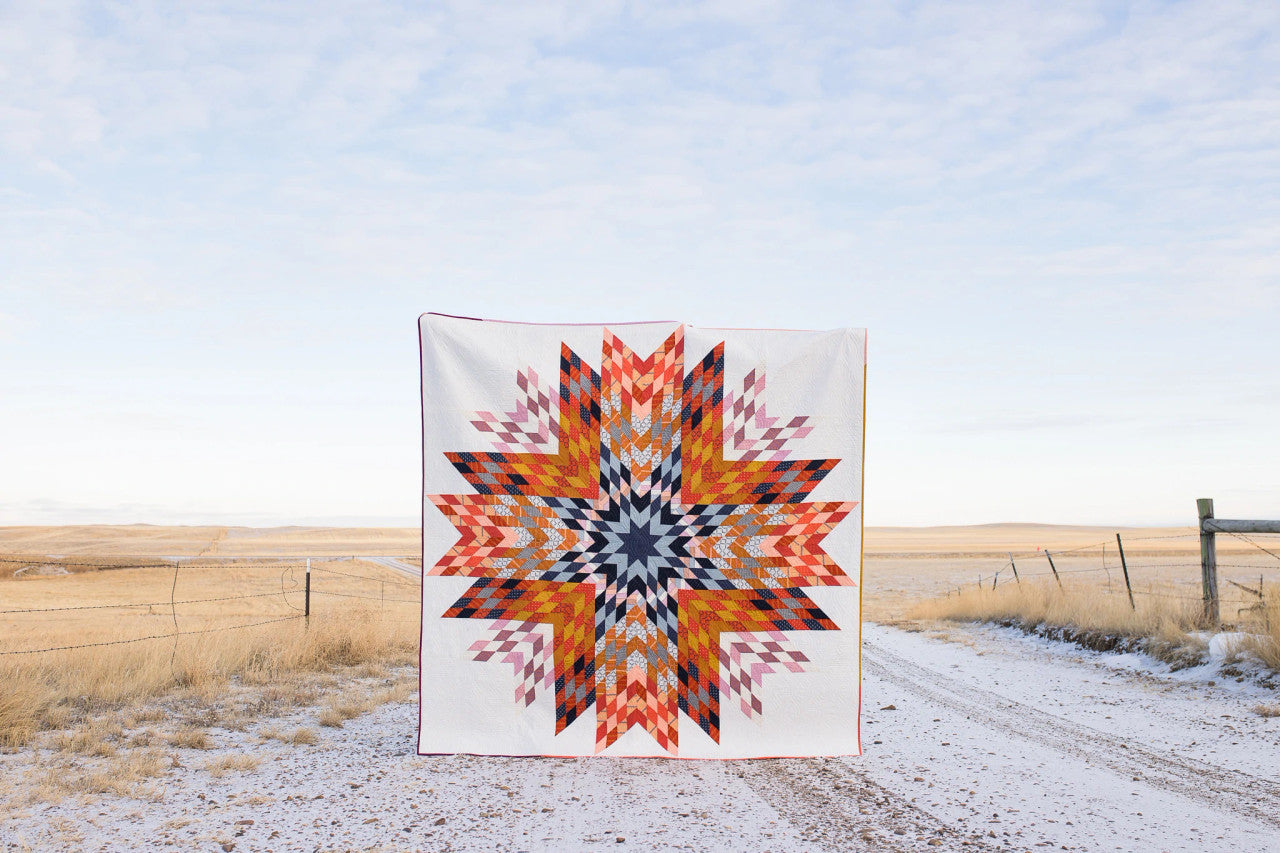 Big Sky Star Quilt Pattern by Plains & Pine
