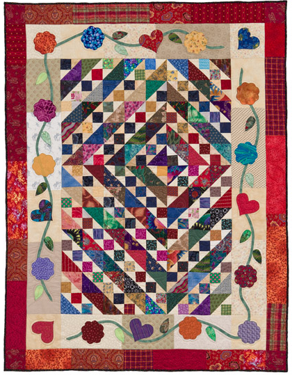 Crazy for Scraps Book by Sally Schneider_sample4