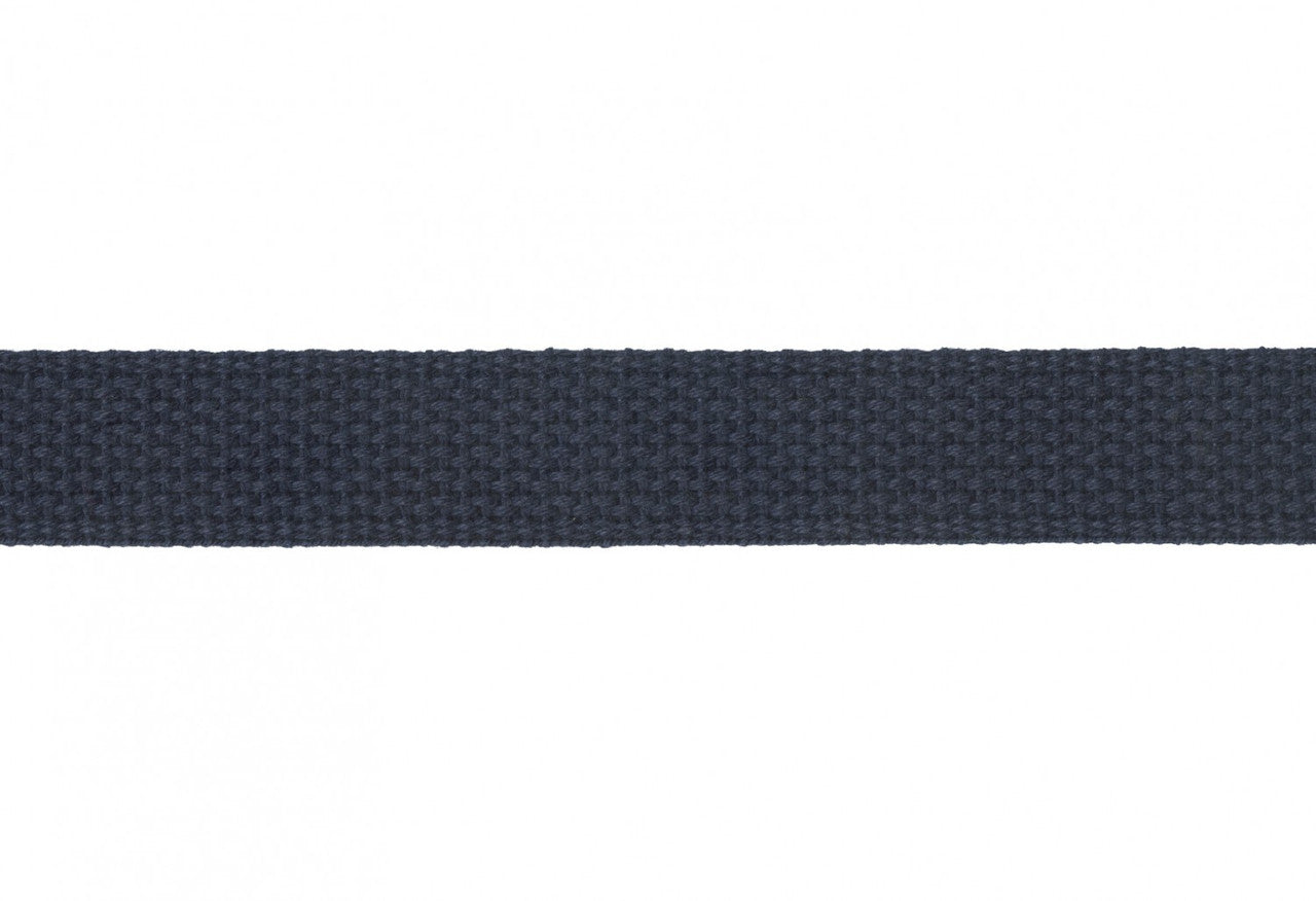 Cotton Webbing 1" - Navy