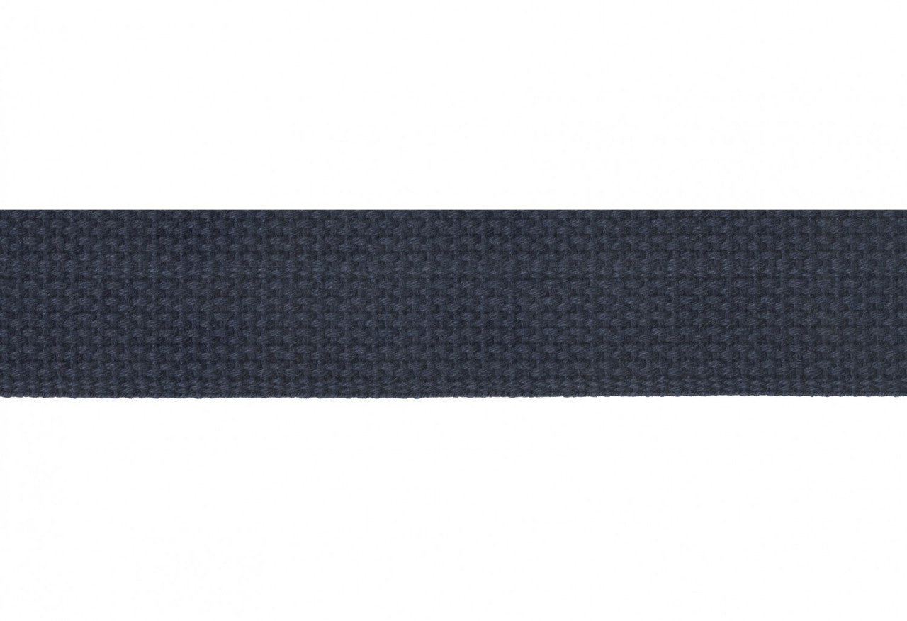 Cotton Webbing 1.5" - Navy