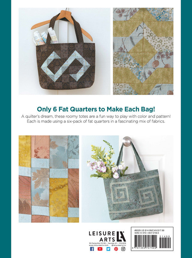 Fat Quarter Bags Book by Stephanie Prescott_sample