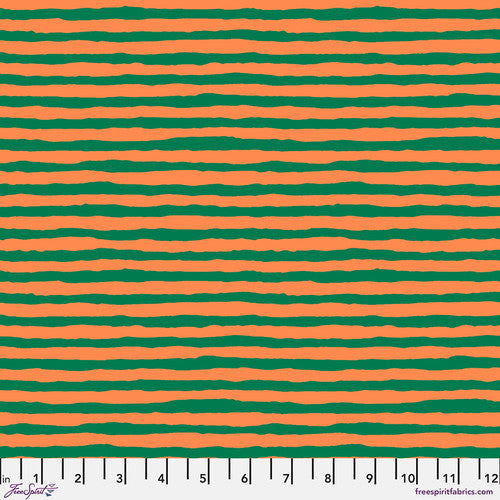 Kaffe Fassett Collective February 2024 - Comb Stripe - Green