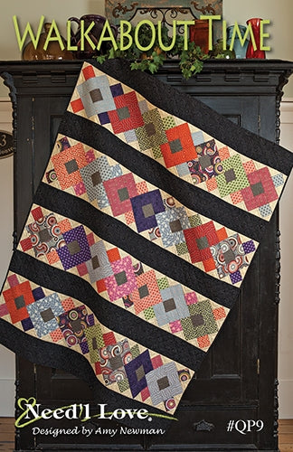 Walkabout Time Quilt Pattern by Amy Newman – Out of Hand Quilting & Fabrics