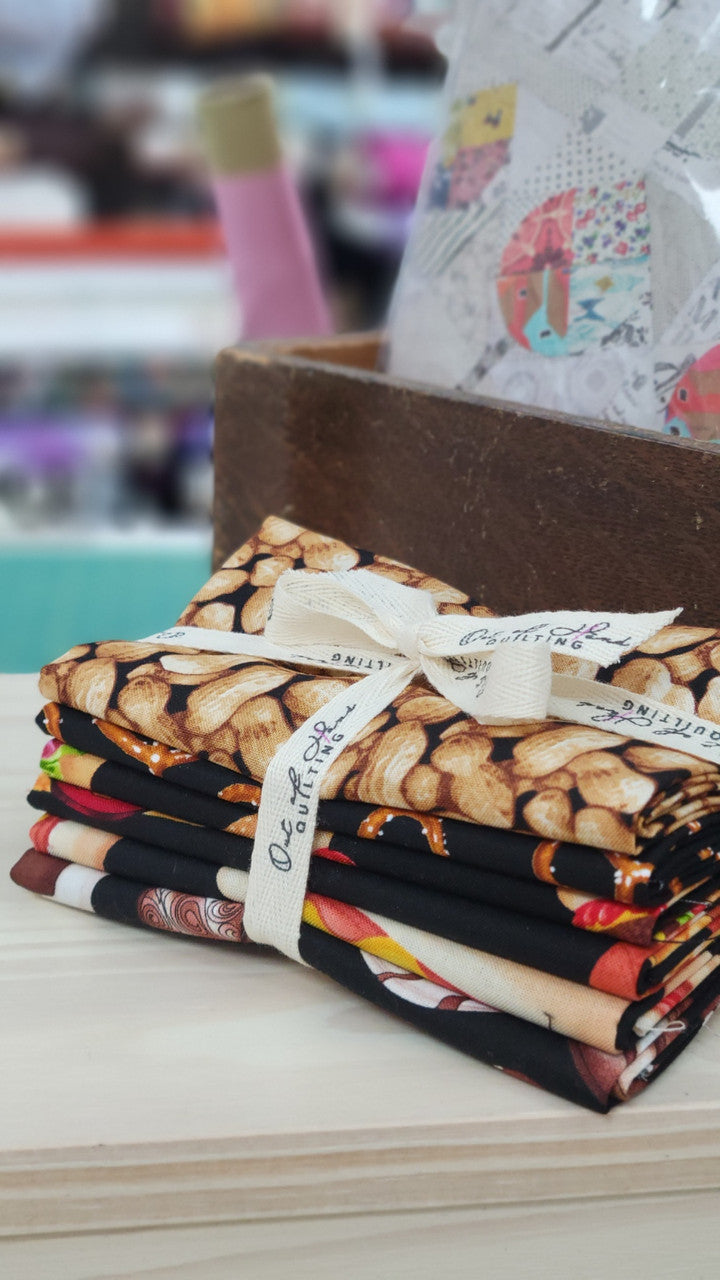 Bar Snacks 6 Pack Fat Quarter Bundle