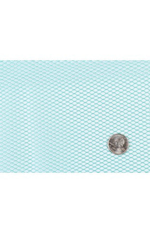 Lightweight Mesh Fabric - Turquoise_detail