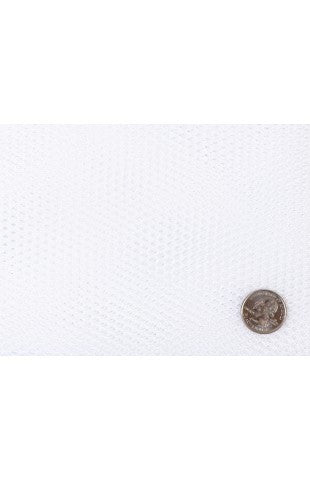 Lightweight Mesh Fabric - White_detail