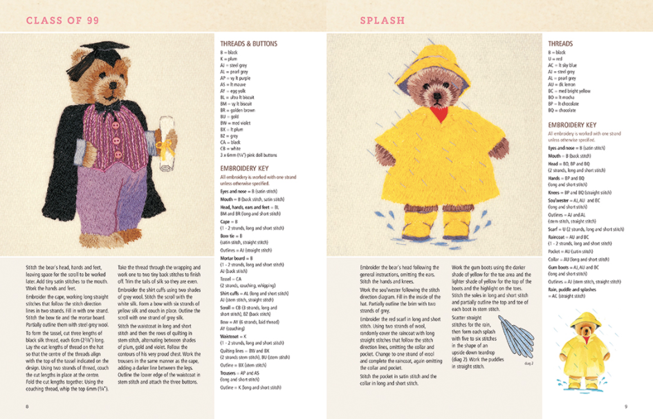 Lovable Bears Book by Jenny McWhinney_samplepage