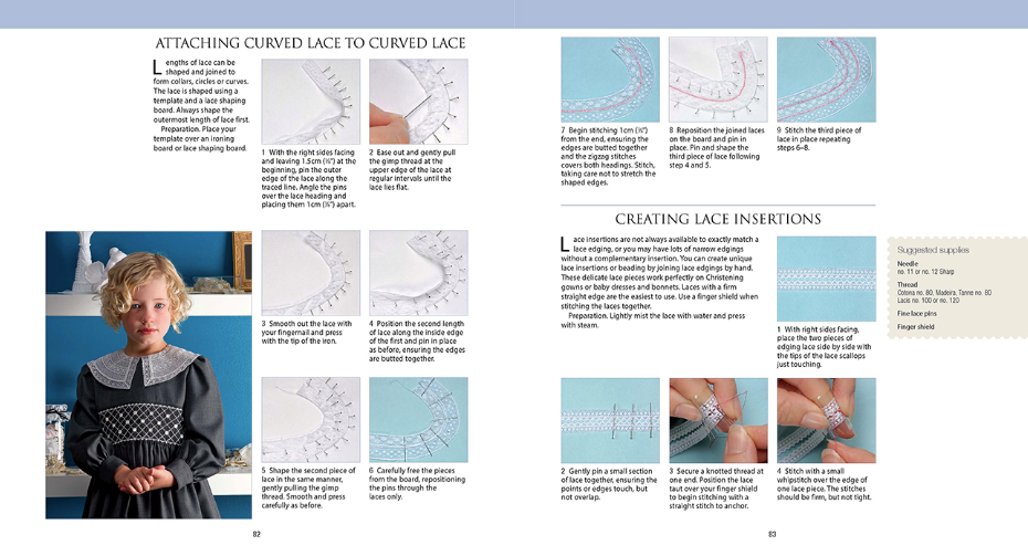 A-Z of Heirloom Sewing Book by Inspirations_sample3