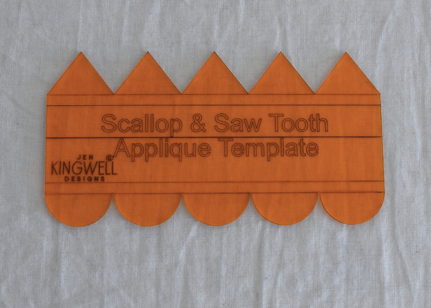 Scallop & Saw Tooth Template by Jen Kingwell_detail