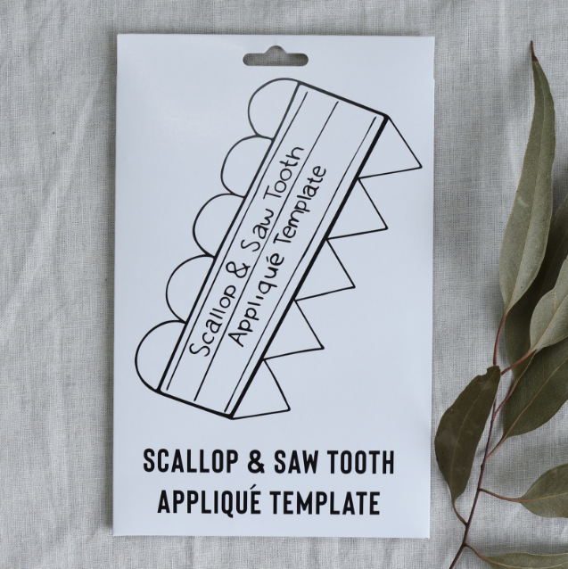 Scallop & Saw Tooth Template by Jen Kingwell