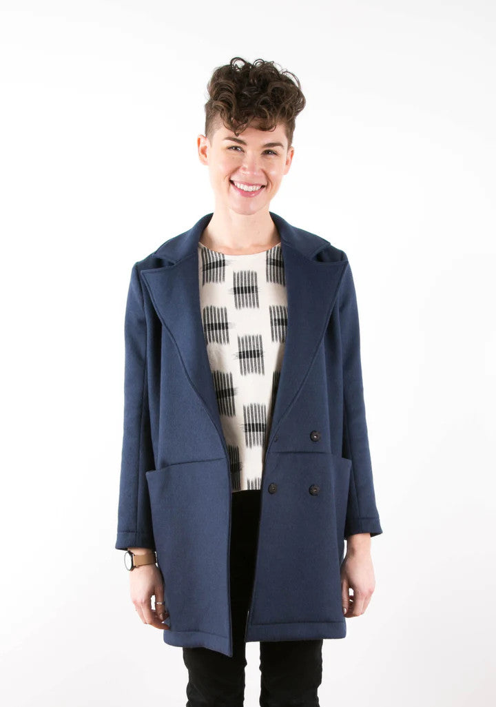 Yates Coat Pattern by Grainline Studio