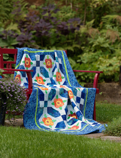 Fast, Fusible Flower Quilts Book by Nancy Mahoney_sample7