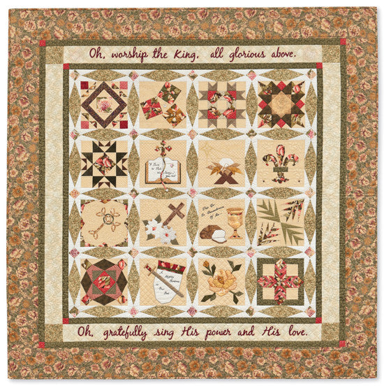 Paper Piecing Quilts of Praise Book by Jaynette Huff_sample7