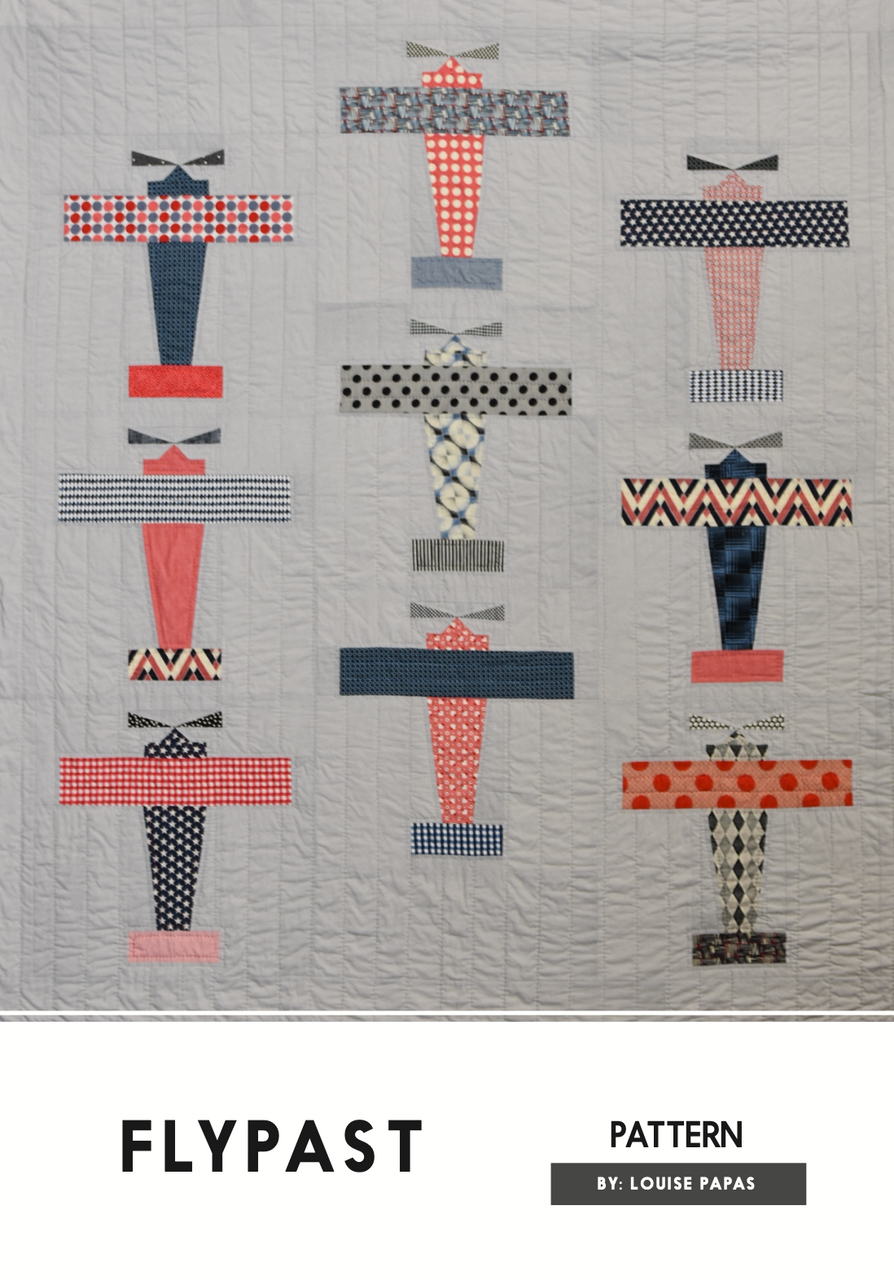 Flypast Pattern by Louise Papas