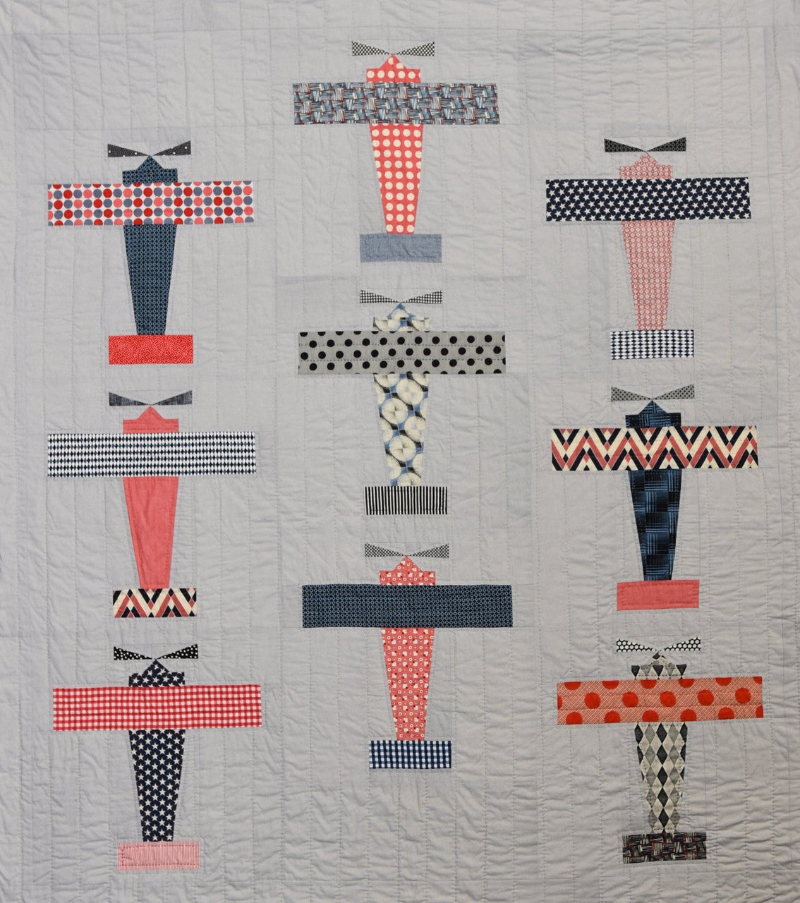 Flypast Pattern by Louise Papas_quilt