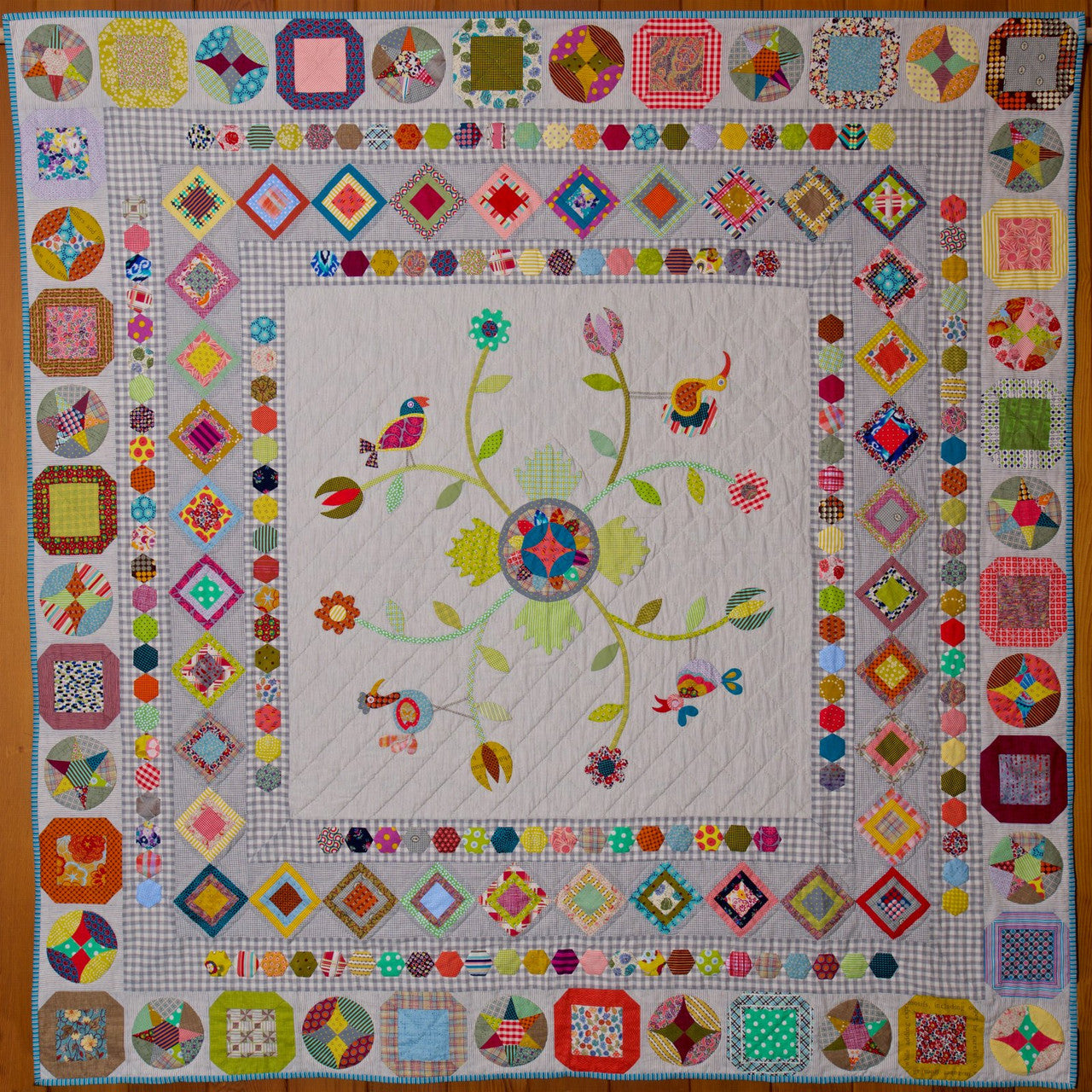 Happy Birds Booklet by Jen Kingwell_sample