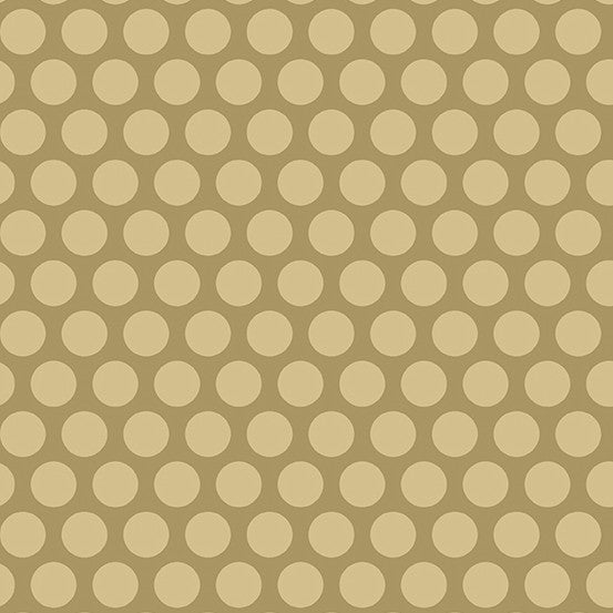 Maid of Honor in Wheat from Secret Stash's Earth Tones Collection by Laundry Basket Quilts for Andover Fabrics. 100% Premium Quilting Cotton.
