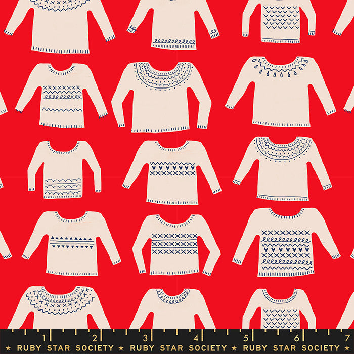 my face sweater dark ruby