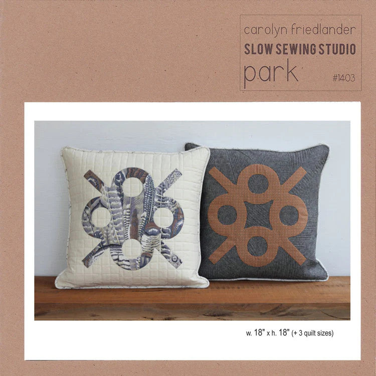 Park Quilt Pattern by Carolyn Friedlander