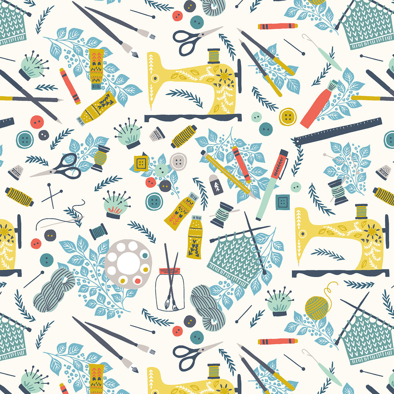 Sunday Afternoon - Crafting for Life Pastel Yellow - RJR