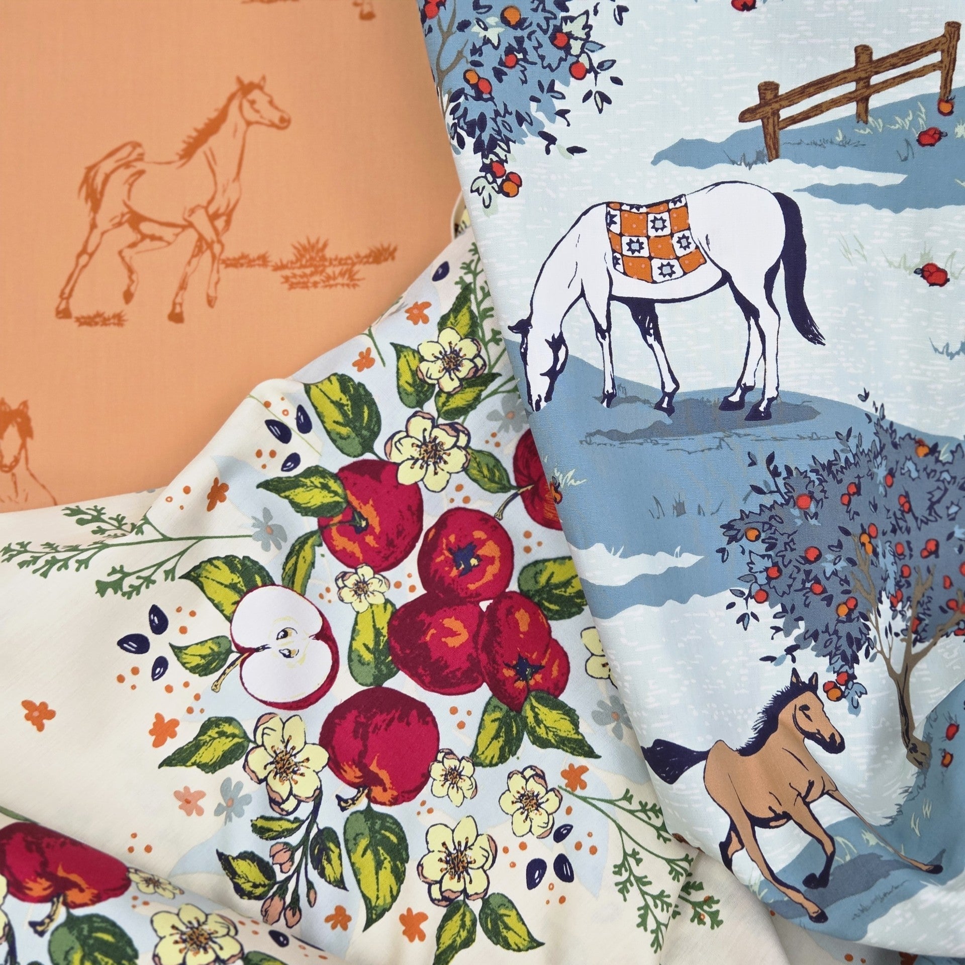 The Orchard by Maureen Cracknell | Inspirations 131 & Handpicked Collection: Seven | Tilda Totebags | Shop-Curated Kits