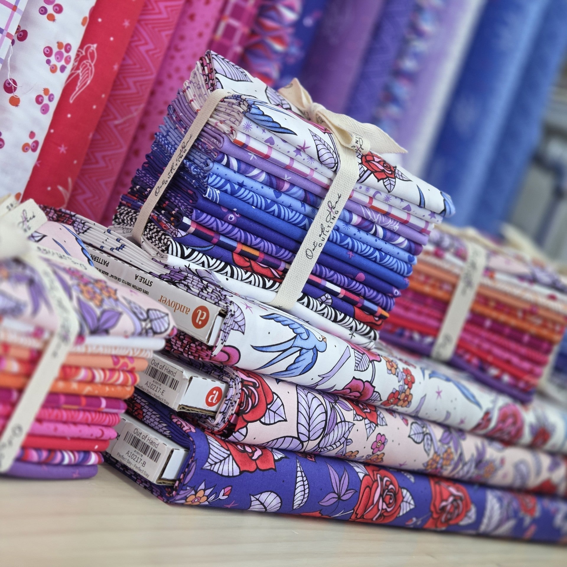 Perfect Day Fabric Collection by Libs Elliott for Andover Fabrics