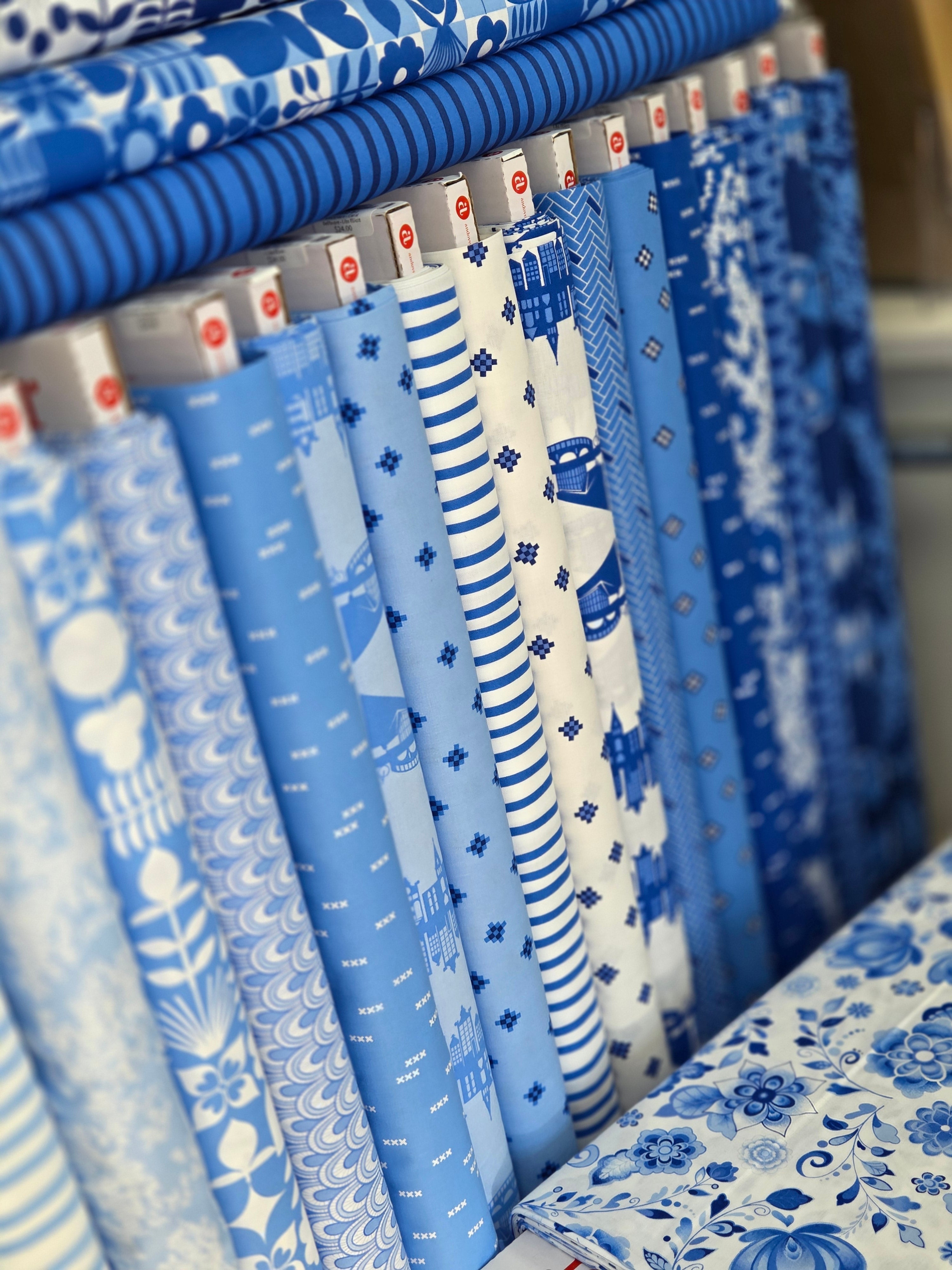 Amsterdam Fabric Collection by Libs Elliott for Andover Fabrics