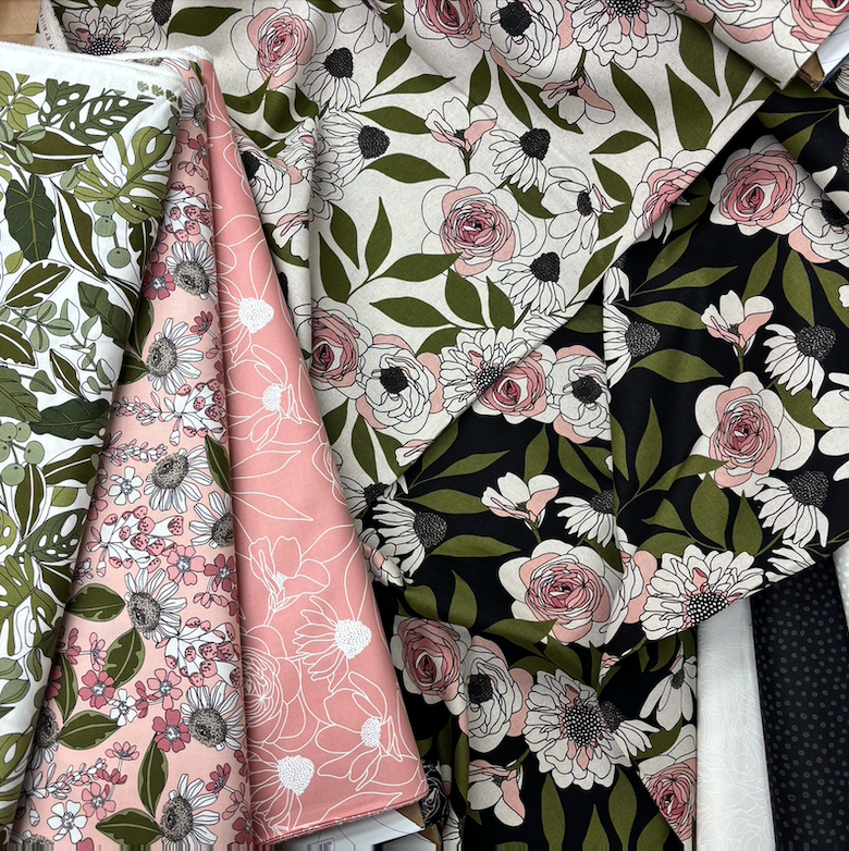 Moda Botany Patterns Botany for Moda | Tula Pink Restock | Two Big Totes | T-Shirt Patterns ...
