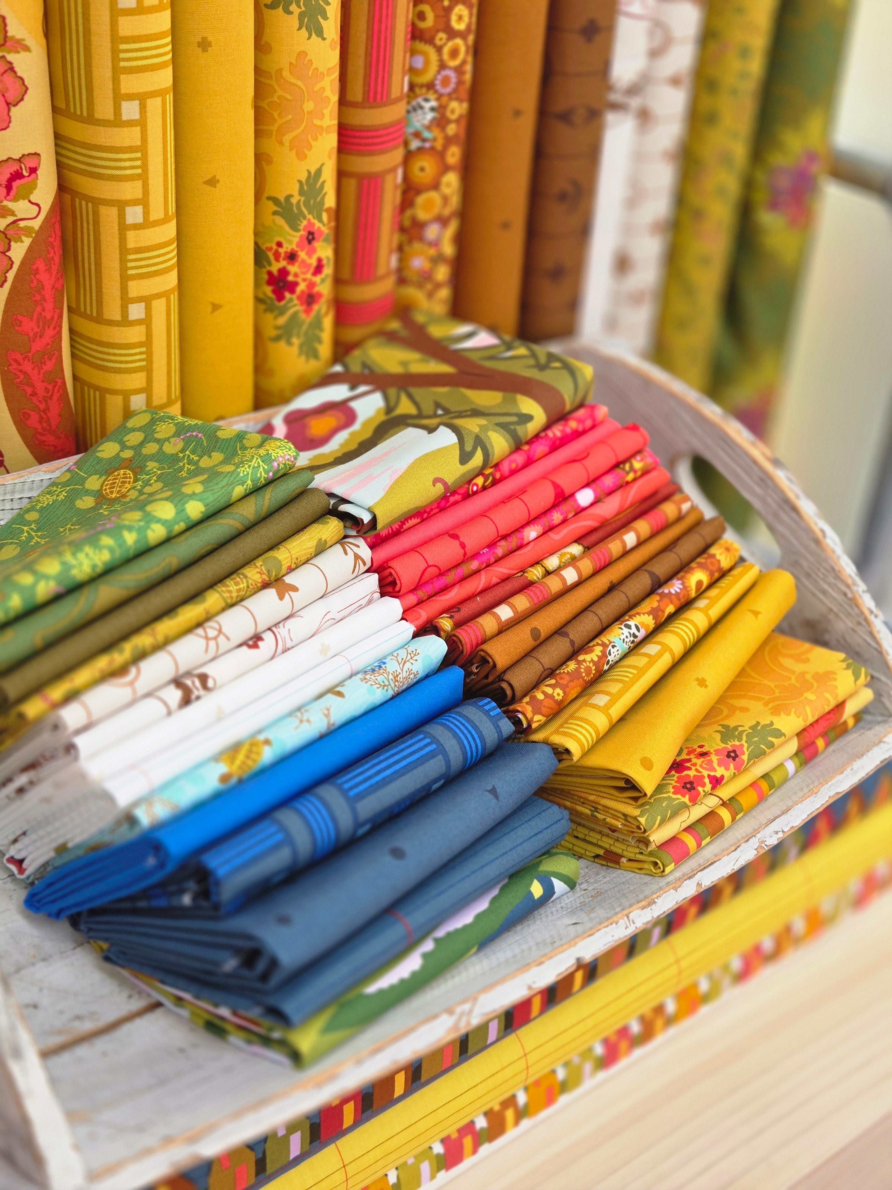 Camp Kitschy Lala Fabric Collection by Alison Glass for Andover Fabrics