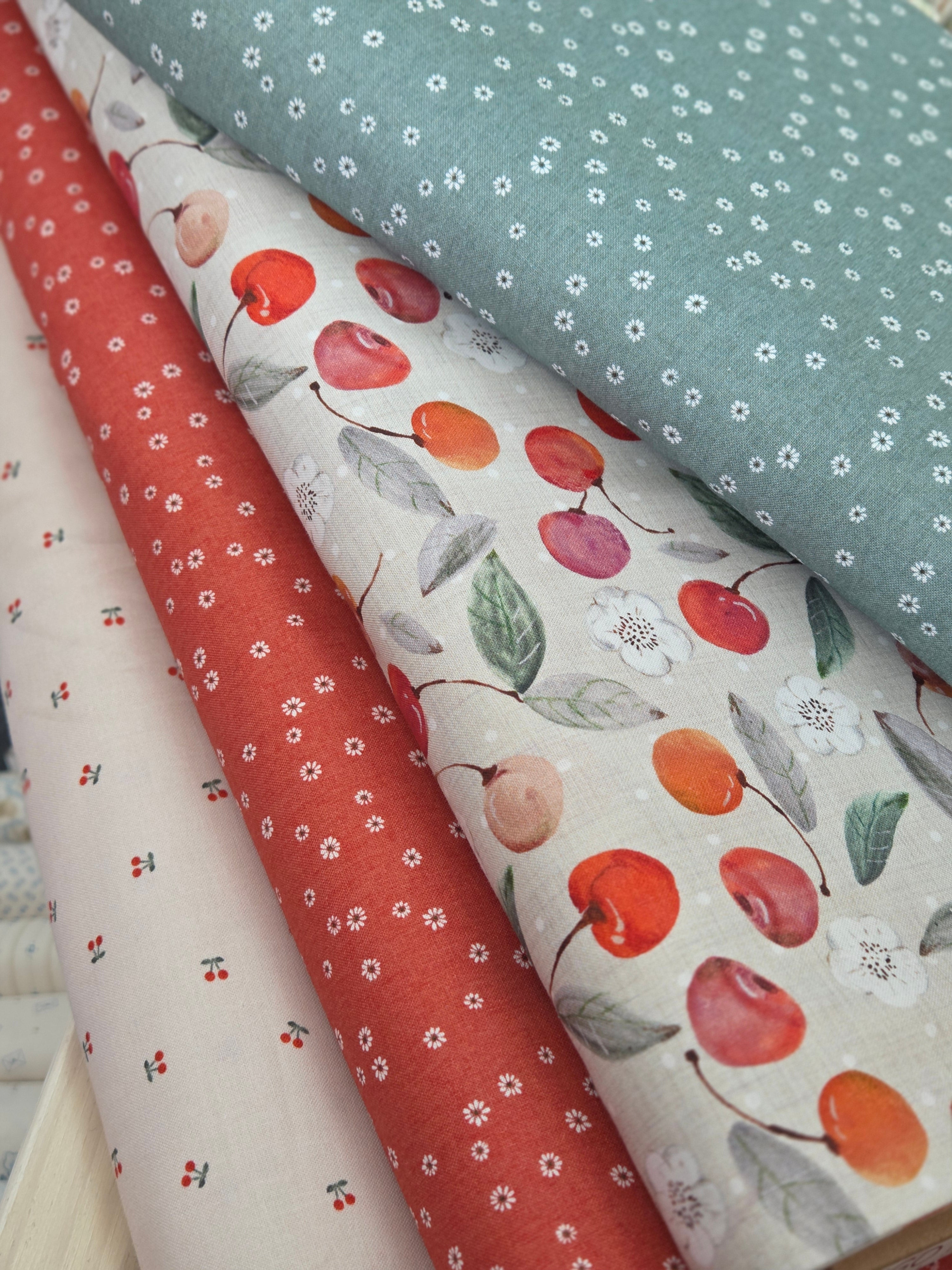 Cherry Orchard & Always By My Side from FIGO | 1-800-Notion by Ruby Star Society | My Secret Garden by Stacy Iest Hsu | Mochi Linens by 3 Sisters