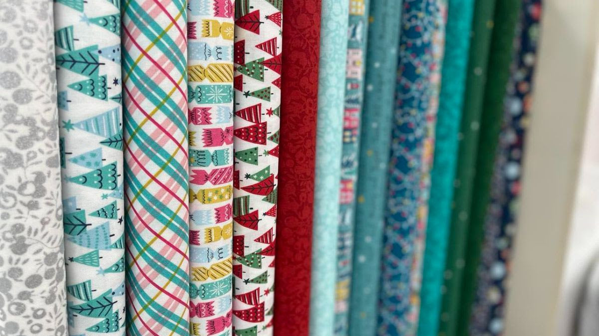 Deck The Halls Fabric by Liberty of London in Quilting Cotton
