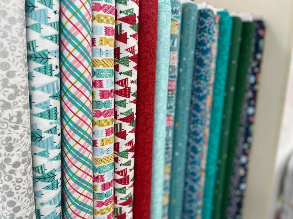 Deck The Halls Fabric by Liberty of London in Quilting Cotton