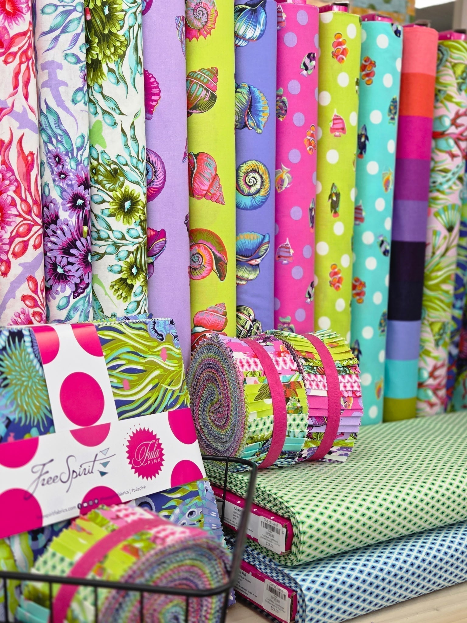 Floral Reef Fabric Collection by Tula Pink for Free Spirit Fabrics