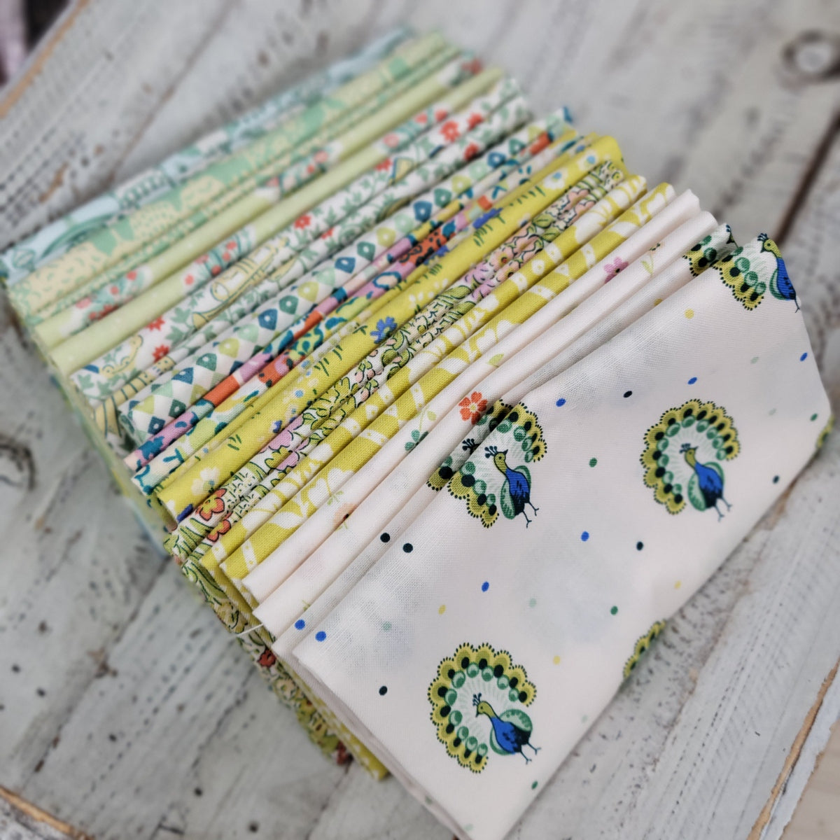Garden Party in High Summer Colourway Fabric by Liberty of London
