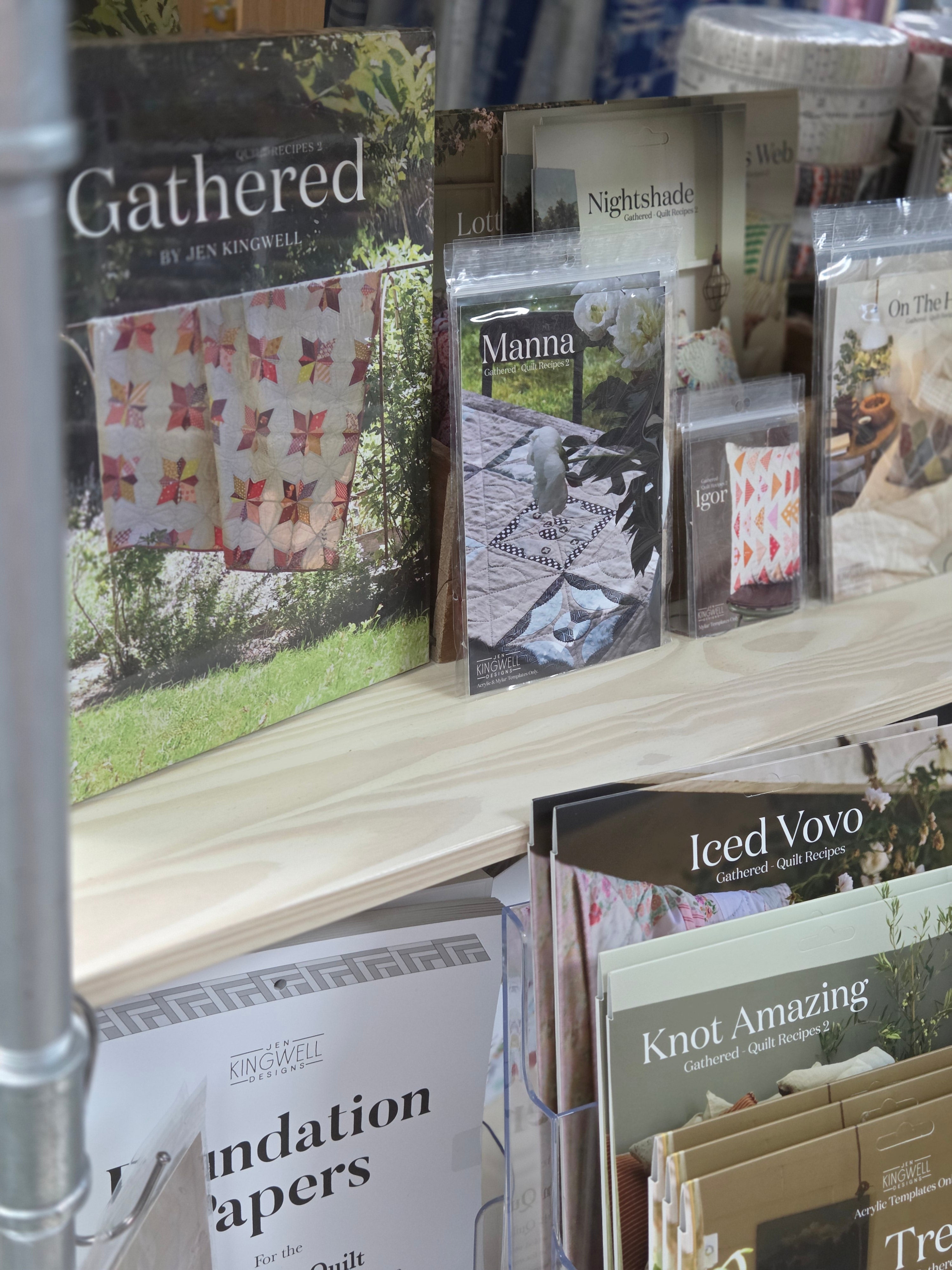 Gathered Book - Quilt Recipes 2 and Templates by Jen Kingwell Designs