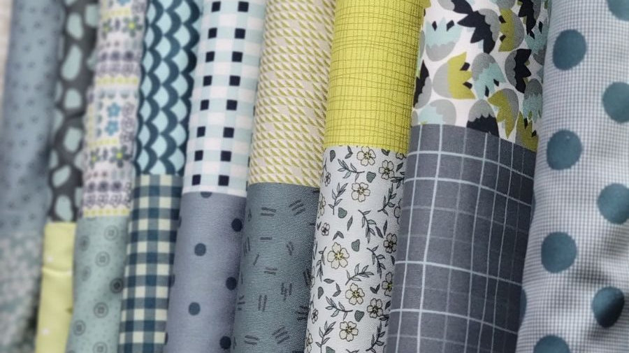 Greenstone Fabric Collection by Jen Kingwell Designs