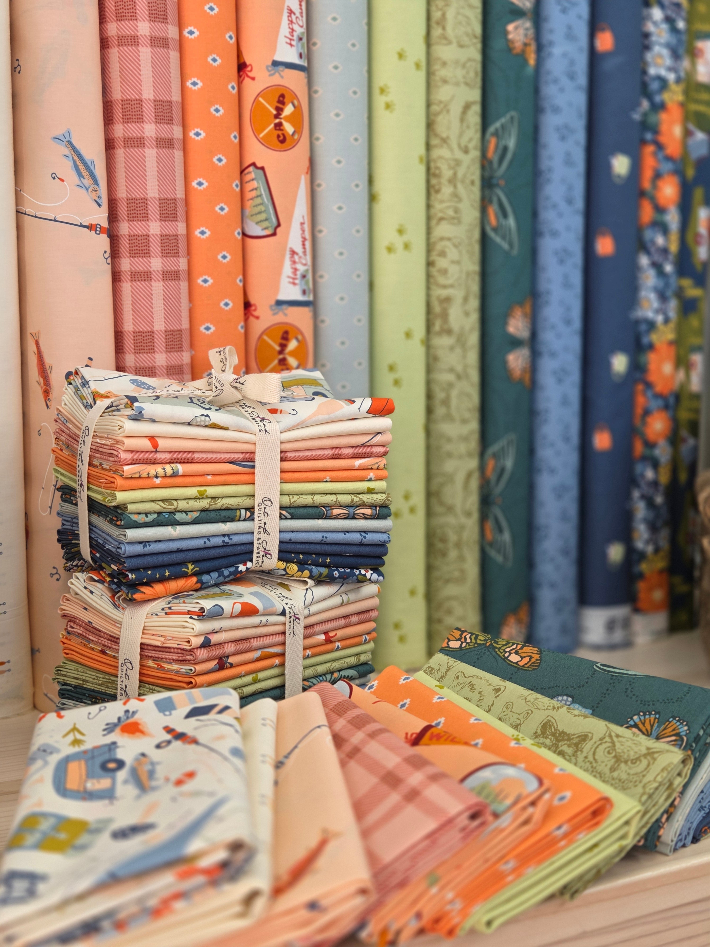 Happy Camper Fabric Collection by Maureen Cracknell for Art Gallery Fabrics