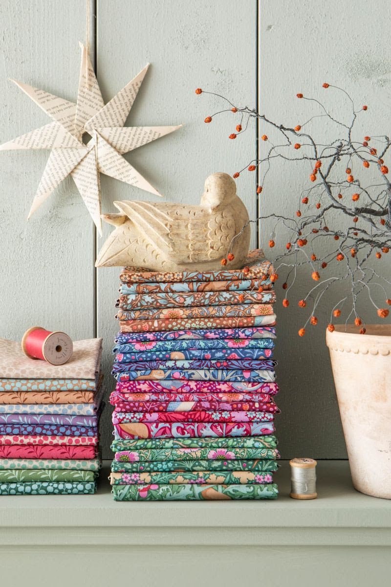 Hibernation Fabric Fat Quarter Bundles in Main and Blenders by Tilda