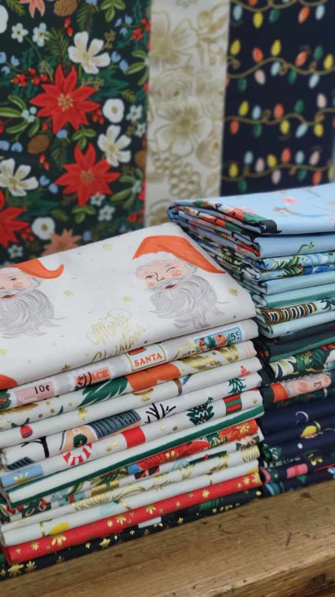 Holiday Classics I + II Fabric by Rifle Paper Co. from Cotton + Steel