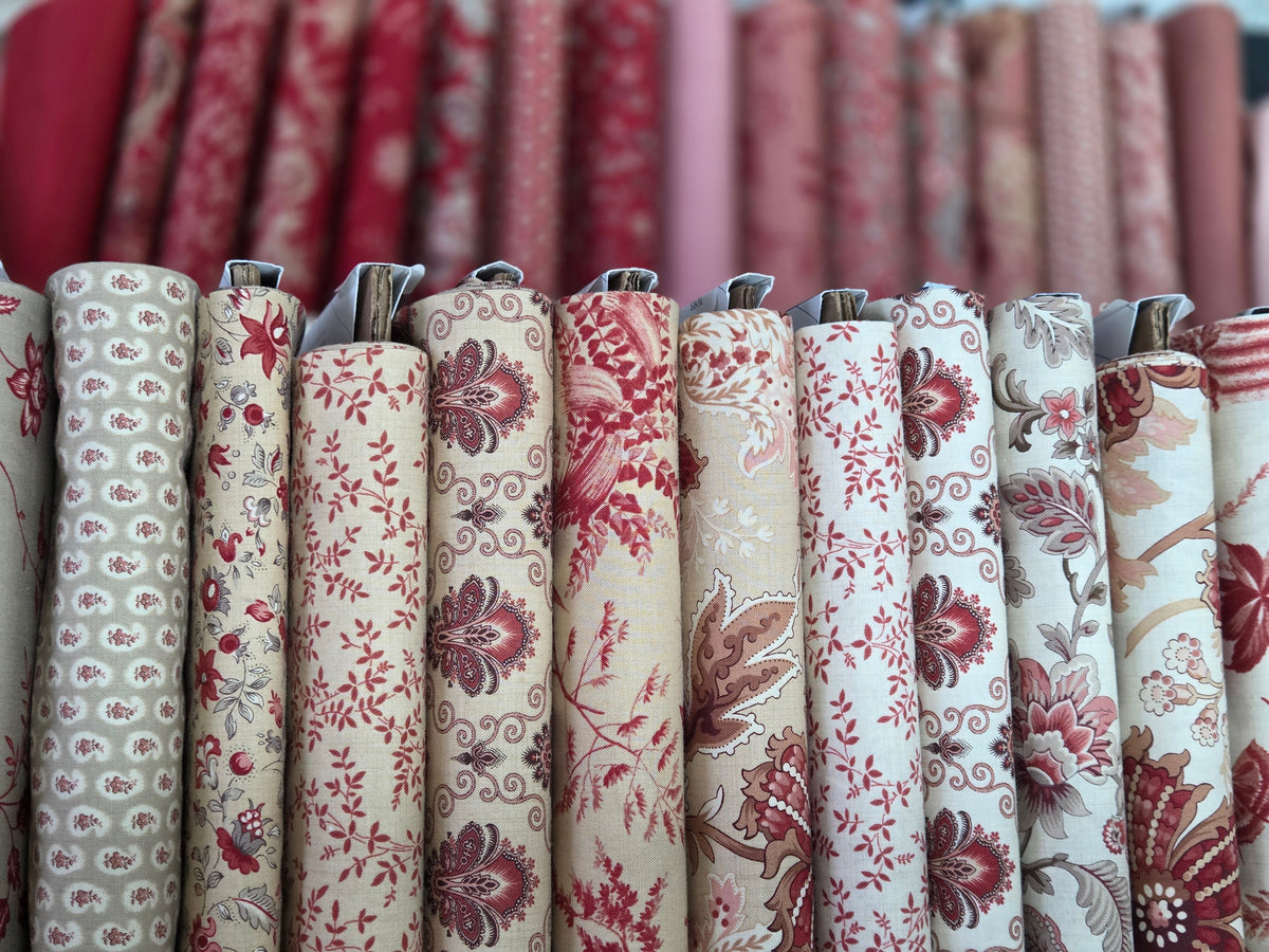 Le Gardin Rouge Fabric Collection by French General for Moda Fabrics